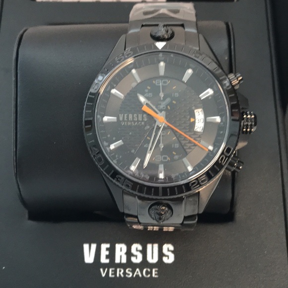 💯 - New Authentic VERSUS Versace Griffith Chronograph Bracelet Watch, 46mm - Picture 9 of 14